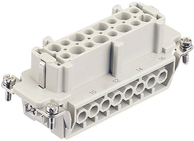 HARTING 09 34 006 2701 Buchseneinsatz Han® Hv E 6 + 2 + PE Schrauben 1 St.