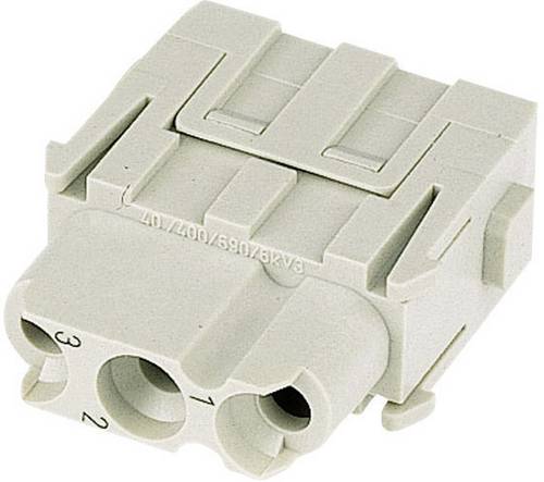 Harting 09140033102 Buchseneinsatz Han® C-Modul 3 + PE Crimpen 1 St.