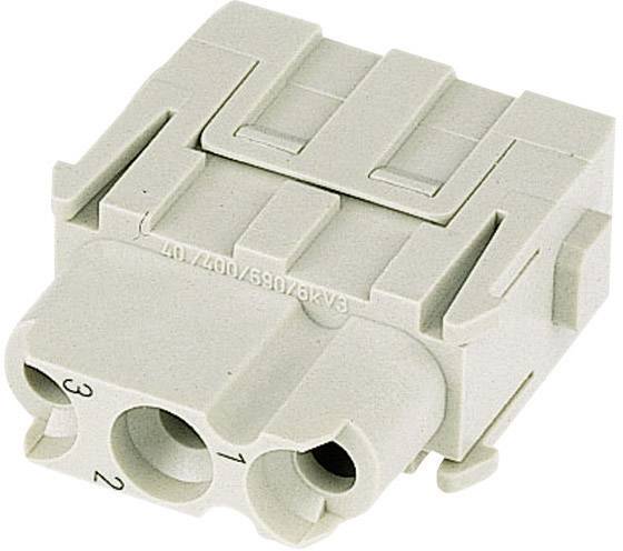 Harting 09140033102 Buchseneinsatz Han® C-Modul 3 + PE Crimpen 1 St.