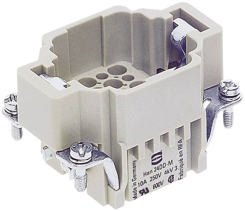 Harting 09160243001 Stifteinsatz Han® DD 24 + PE Crimpen 1 St.