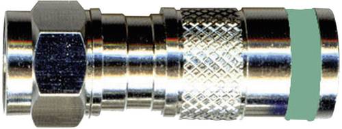 Interkabel F-Kompressionsstecker Kabel-Durchmesser: 6.9mm