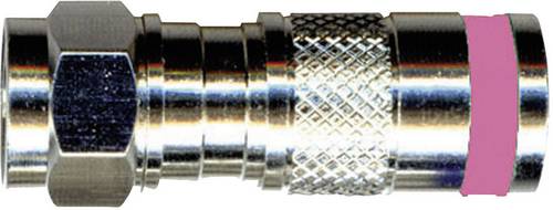 Interkabel F-Kompressionsstecker Kabel-Durchmesser: 4.5mm