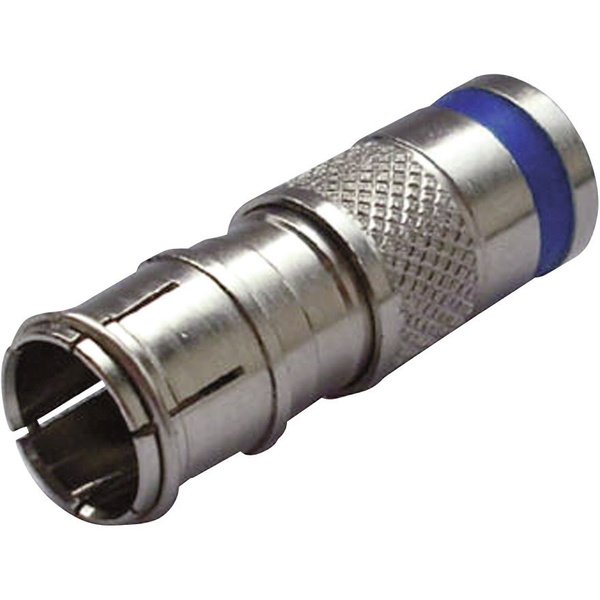 Interkabel F-KPS 49 Q F-Kompressionsstecker Kabel-Durchmesser: 6.9mm