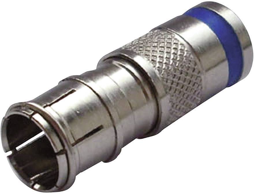 Interkabel F-KPS 49 Q F-Kompressionsstecker Kabel-Durchmesser: 6.9mm