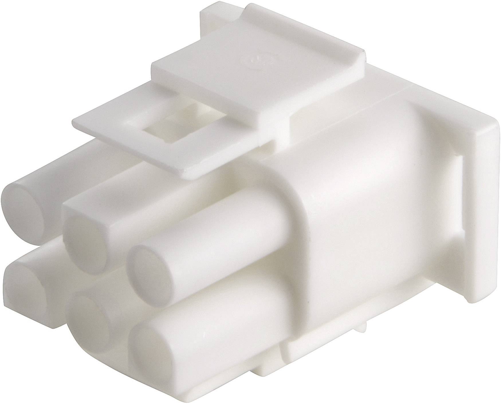 TE Connectivity Stiftgehäuse-Kabel Universal-MATE-N-LOK Polzahl Gesamt 6 Rastermaß: 6.35 mm 350715-