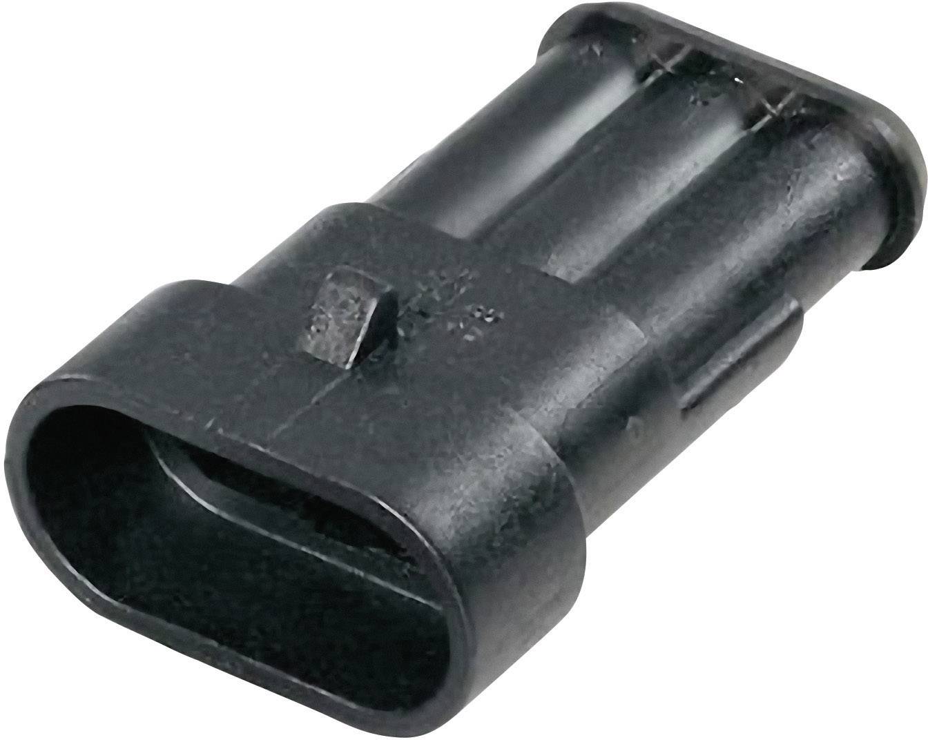 TE Connectivity Stiftgehäuse-Kabel AMP-Superseal 1.5mm Series Polzahl Gesamt 3 282105-1