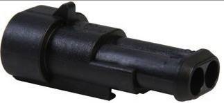 TE Connectivity Buchsengehäuse-Kabel AMP-Superseal 1.5mm Series Polzahl Gesamt 2 282104-1