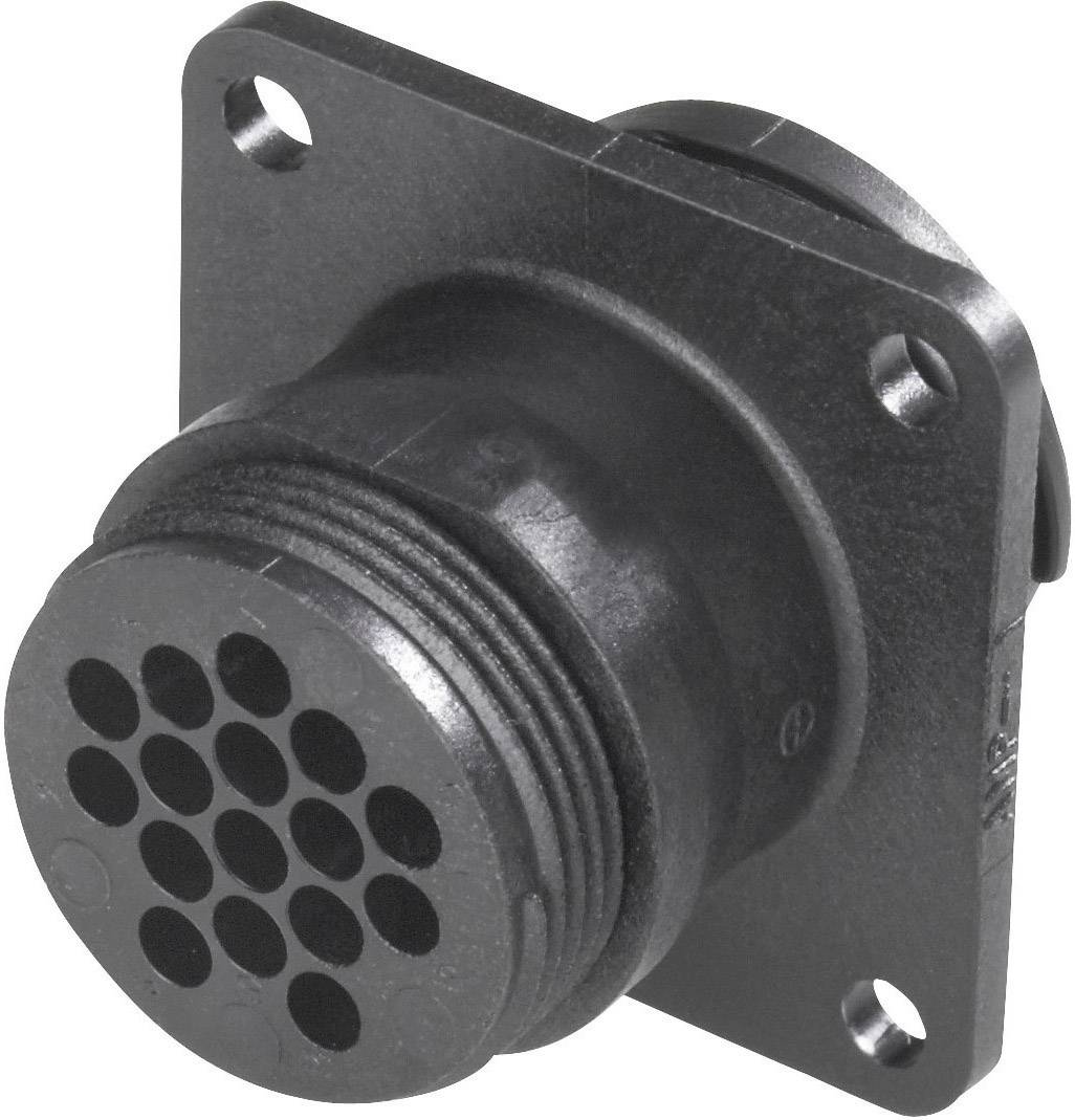 TE Connectivity 182916-1 Rundstecker Flanschstecker Gesamtpolzahl: 16 Serie (Rundsteckverbinder): C
