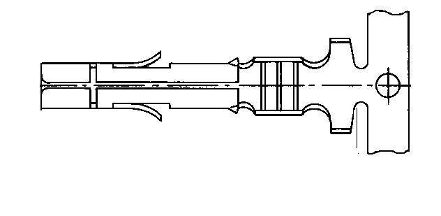 TE Connectivity Crimpkontakt Universal-MATE-N-LOK Polzahl Gesamt 1 926901-1