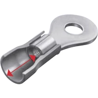 TE Connectivity 160834-5 Flachsteckhülse mit Abzweig Steckbreite: 6.3mm Steckdicke: 0.8mm 180° Teilisoliert Rot TE Connectivity 160834-5 Flachsteckhülse mit Abzweig Steckbreite: 6.3mm Steckdicke: 0.8mm 180° Teilisoliert Rot