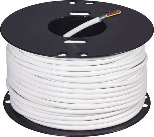 ABUS AZ6360 Alarmkabel LiFY 8 x 0.22 mm² Weiß 50 m