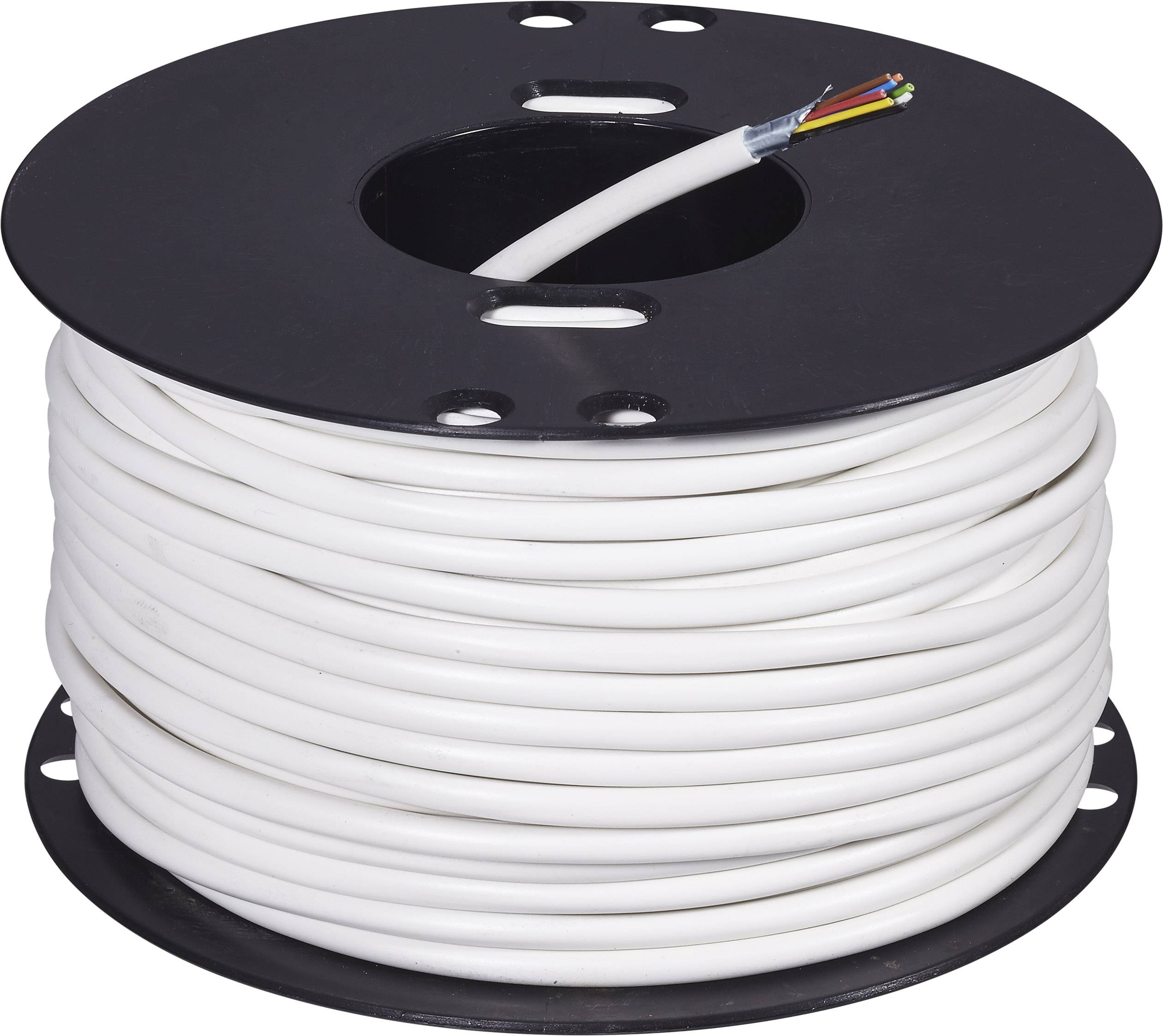 ABUS AZ6360 Alarmkabel LiFY 8 x 0.22 mm² Weiß 50 m