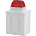 ABUS SG3210 Leergehäuse für Alarmsirene oder Blitzleuchte Innenbereich, Außenbereich