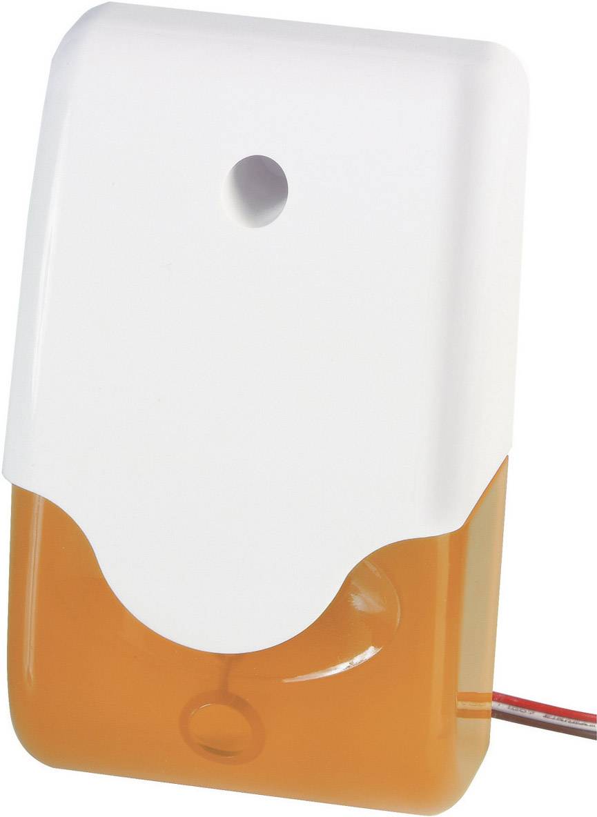 ABUS SG1682 Alarm-Sirene mit Blitzleuchte 100 dB Orange Innenbereich, Außenbereich 12 V/DC