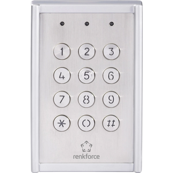 Renkforce 751624 Codeschloss Aufputz IP65 mit beleuchteter Tastatur Renkforce 751624 Codeschloss Aufputz IP65 mit beleuchteter Tastatur