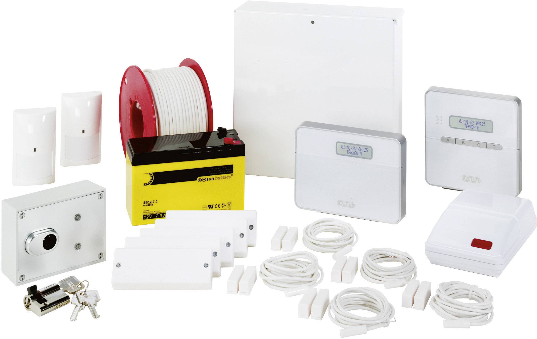 ABUS Alarm sets Terxon SX Profiline Alarmpaket AZ4350 Alarm zones 8x wired, 1x tamper zone