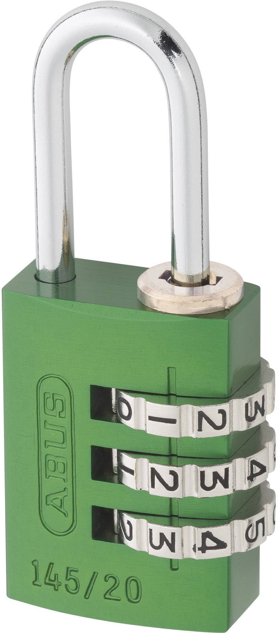 ABUS ABVS46608 Vorhängeschloss 22.5 mm Grün Zahlenschloss