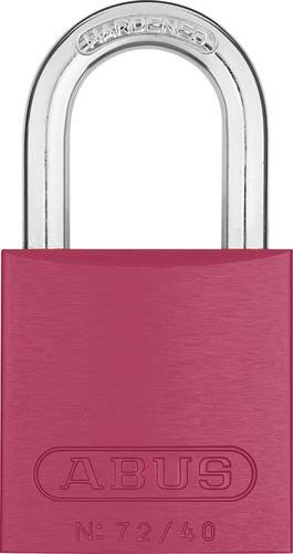 ABVS46790 Vorhängeschloss 39mm Rot Schlüsselschloss