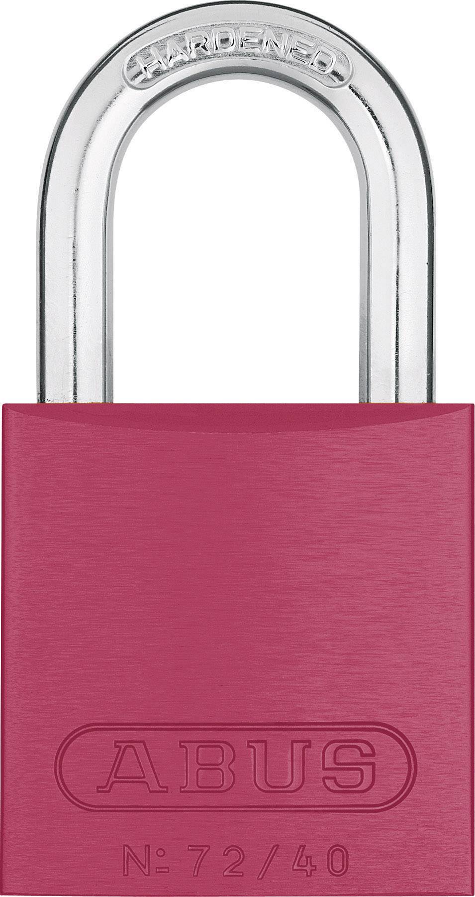 ABUS ABVS46790 Vorhängeschloss 39mm Rot Schlüsselschloss