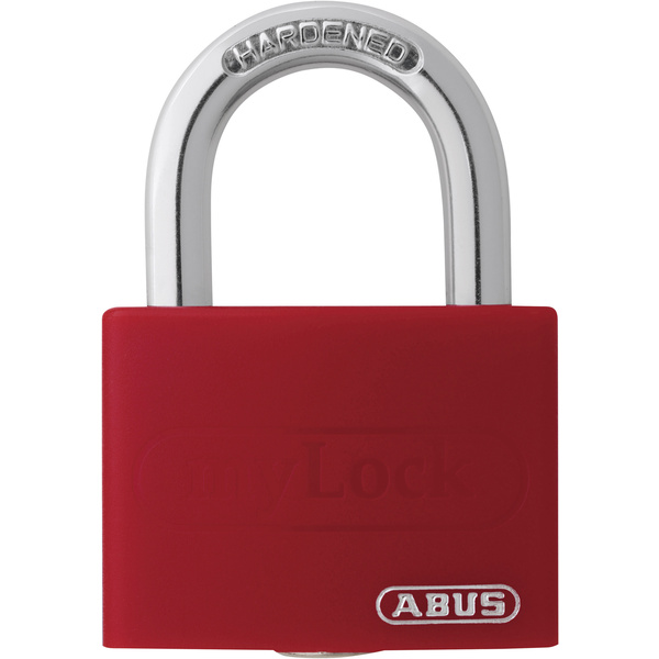 ABUS ABVS50011 Vorhängeschloss 43 mm Rot Schlüsselschloss