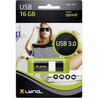 Xlyne Wave USB-Stick 16GB Schwarz, Weiß 7916000 USB-A (USB 3.2 Gen 1) Xlyne Wave USB-Stick 16GB Schwarz, Weiß 7916000 USB-A (USB 3.2 Gen 1)