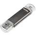 Hama FlashPen "Laeta Twin" USB-Zusatzspeicher Smartphone/Tablet Grau 16GB USB-A (USB 2.0), Micro-USB B (USB 2.0) Hama FlashPen "Laeta Twin" USB-Zusatzspeicher Smartphone/Tablet Grau 16GB USB-A (USB 2.0), Micro-USB B (USB 2.0)