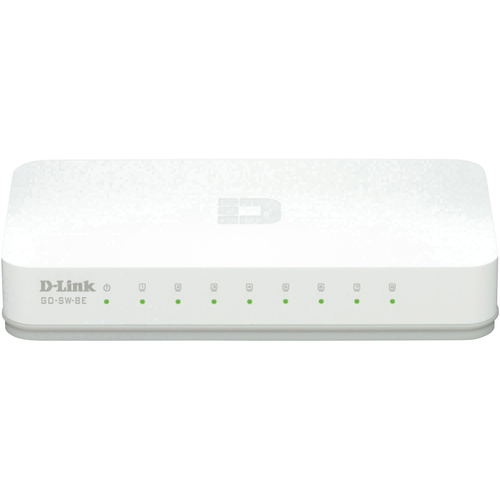 D-Link GO-SW-8E Netzwerk Switch 8 Port 100 MBit/s