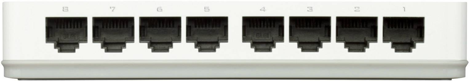 D-Link GO-SW-8E Netzwerk Switch 8 Port 100 MBit/s