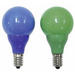 Konstsmide 5685-420 LED-Ersatzlampe  2 St. E14 24 V Grün, Blau