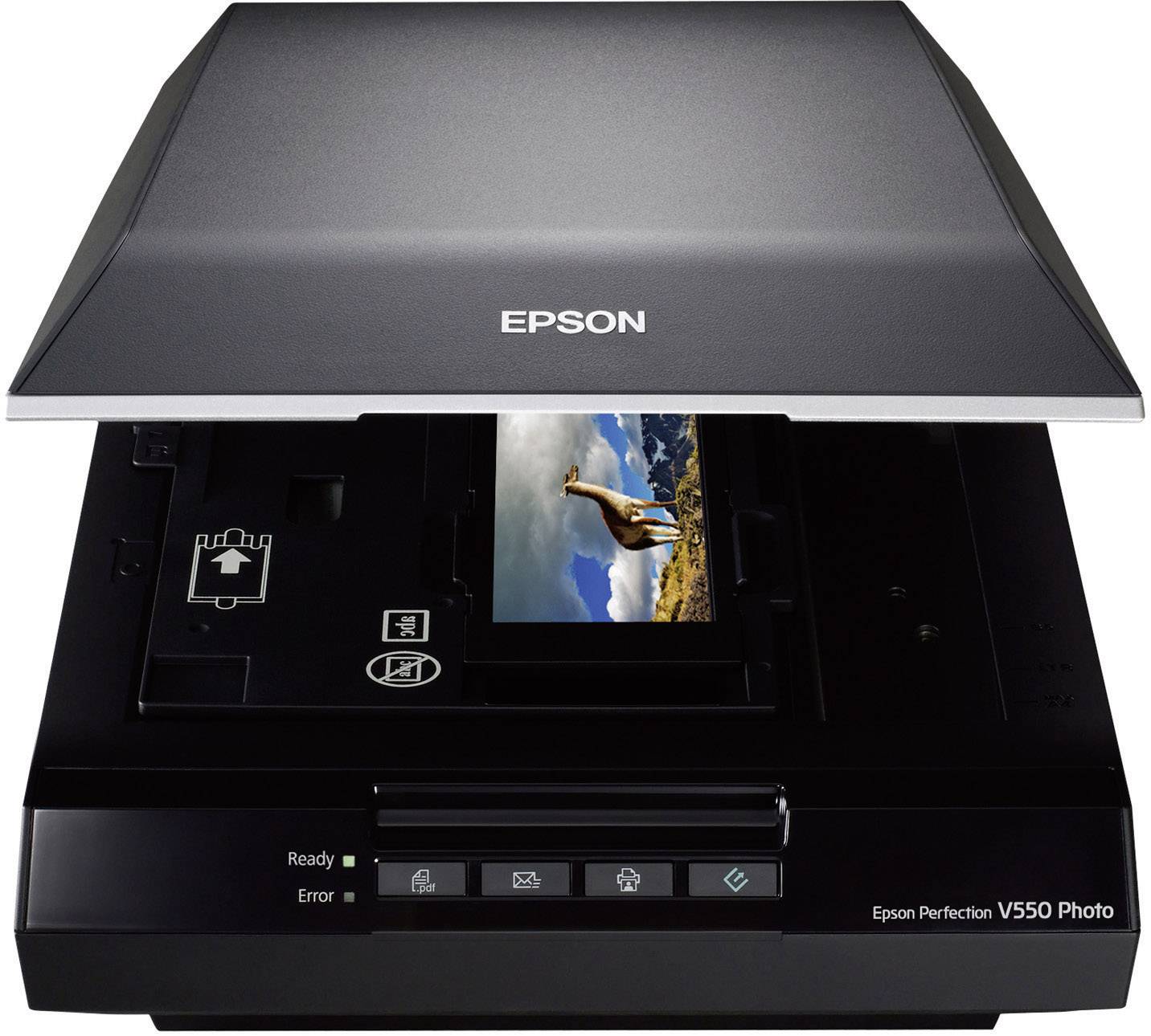 Epson Perfection V550 Photo Flachbettscanner A4 6400 x 9600 dpi USB Dokumente, Fotos, Dias, Negative