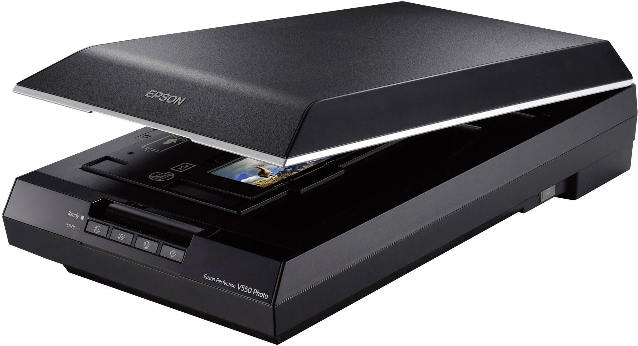 Epson Perfection V550 Photo Flachbettscanner A4 6400 x 9600 dpi USB Dokumente, Fotos, Dias, Negative