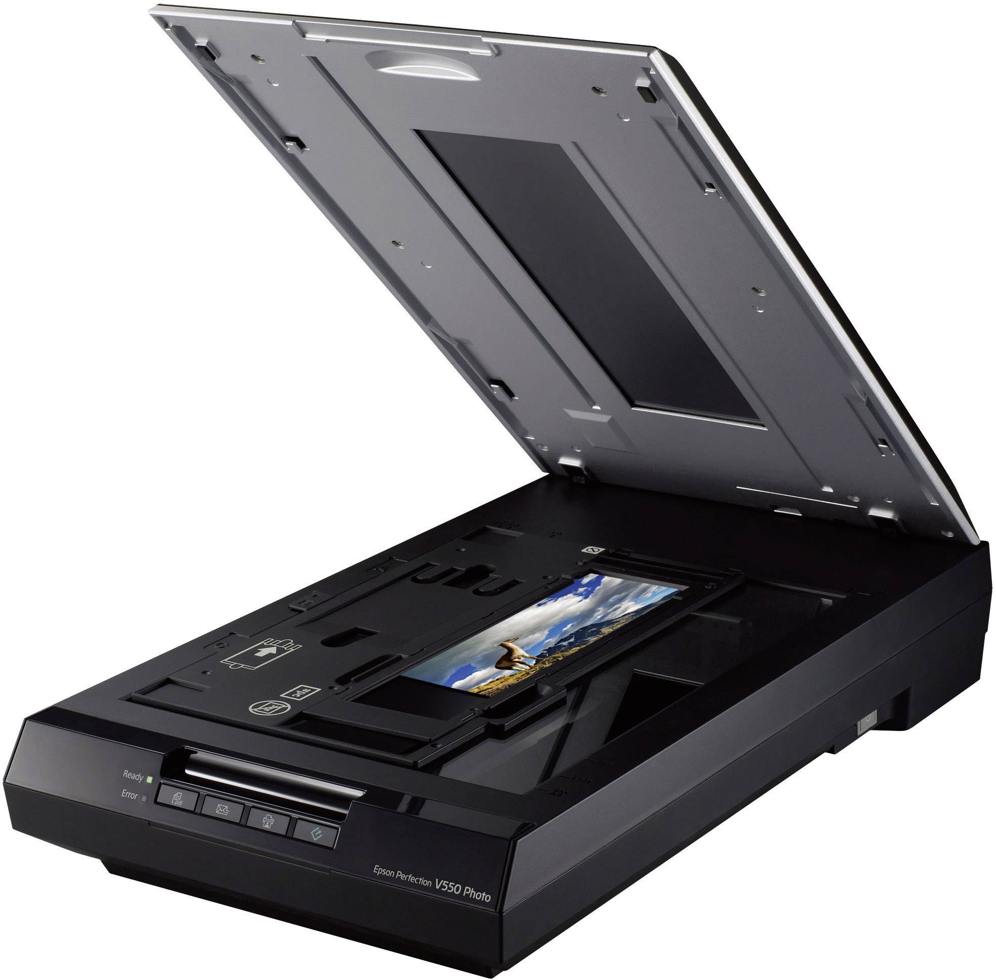 Epson Perfection V550 Photo Flachbettscanner A4 6400 x 9600 dpi USB Dokumente, Fotos, Dias, Negative