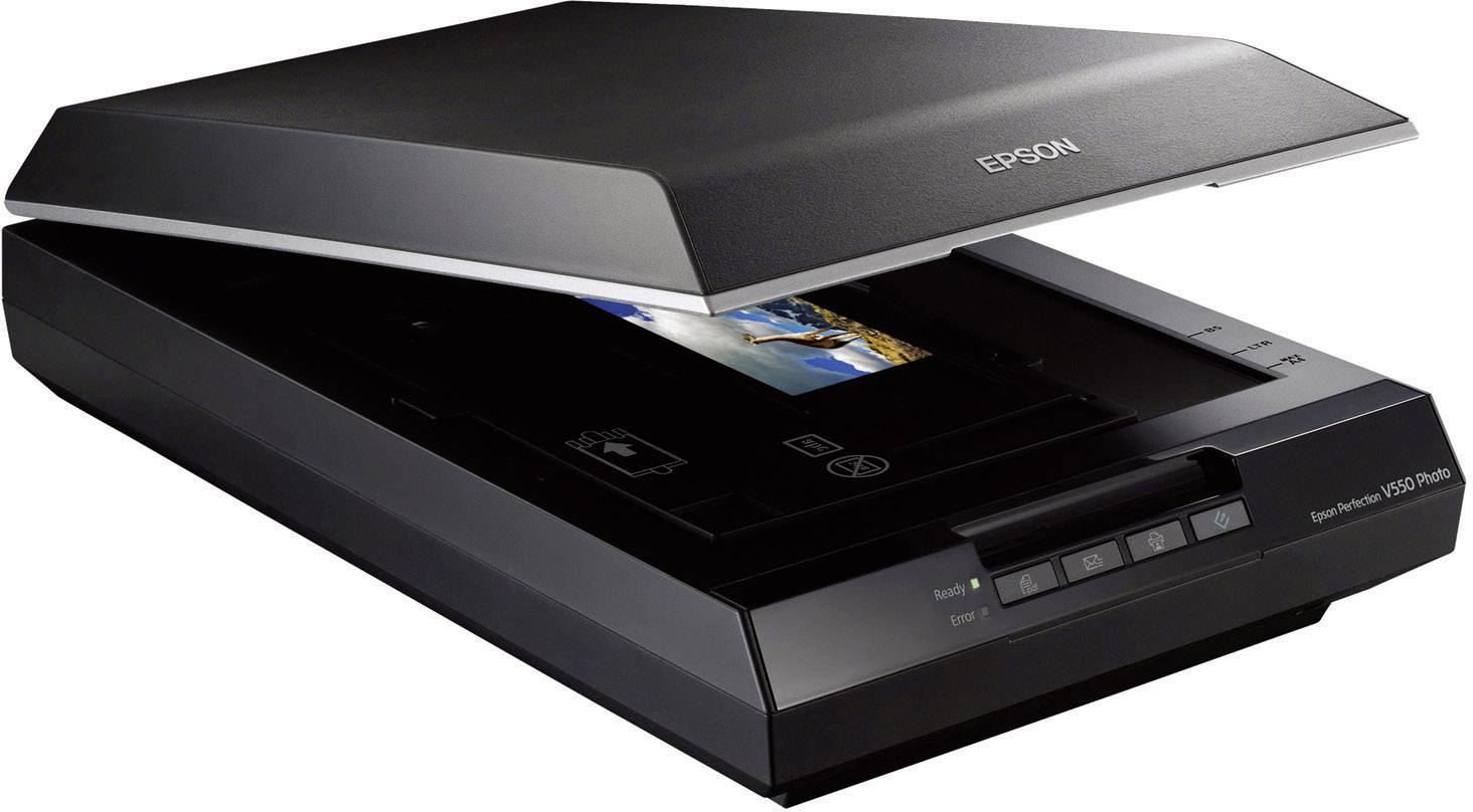 Epson Perfection V550 Photo Flachbettscanner A4 6400 x 9600 dpi USB Dokumente, Fotos, Dias, Negative