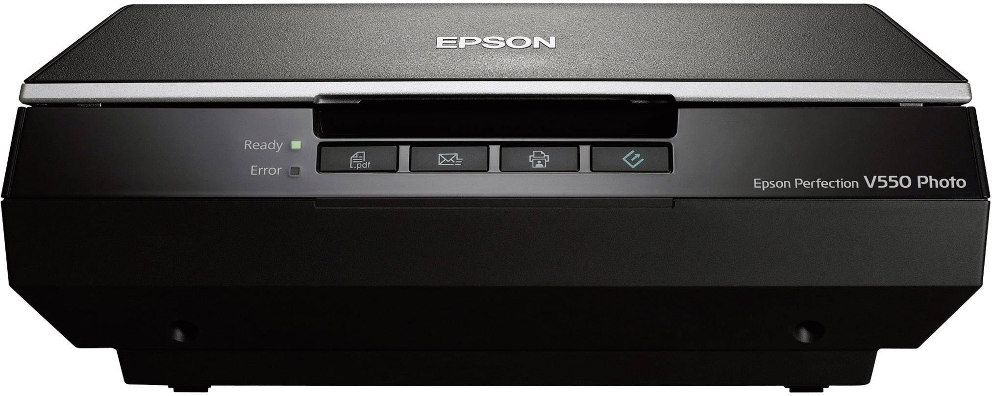 Epson Perfection V550 Photo Flachbettscanner A4 6400 x 9600 dpi USB Dokumente, Fotos, Dias, Negative