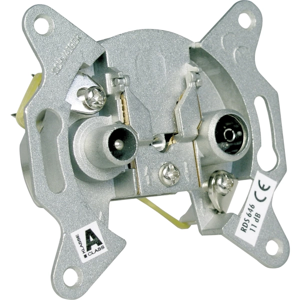 Schwaiger RDS64611 Antennendose Unterputz Durchgangsdose Schwaiger RDS64611 Antennendose Unterputz Durchgangsdose
