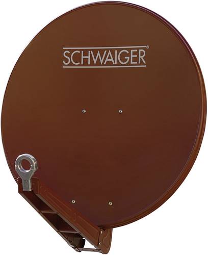 Schwaiger SPI075 SAT Antenne 75cm Reflektormaterial Aluminium Rot (metallic)  - Onlineshop Voelkner