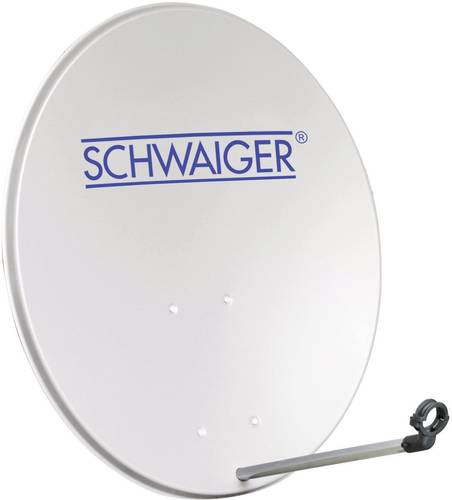 Schwaiger SPI2080 SAT Antenne 80cm Reflektormaterial Aluminium Aluminium Grau  - Onlineshop Voelkner