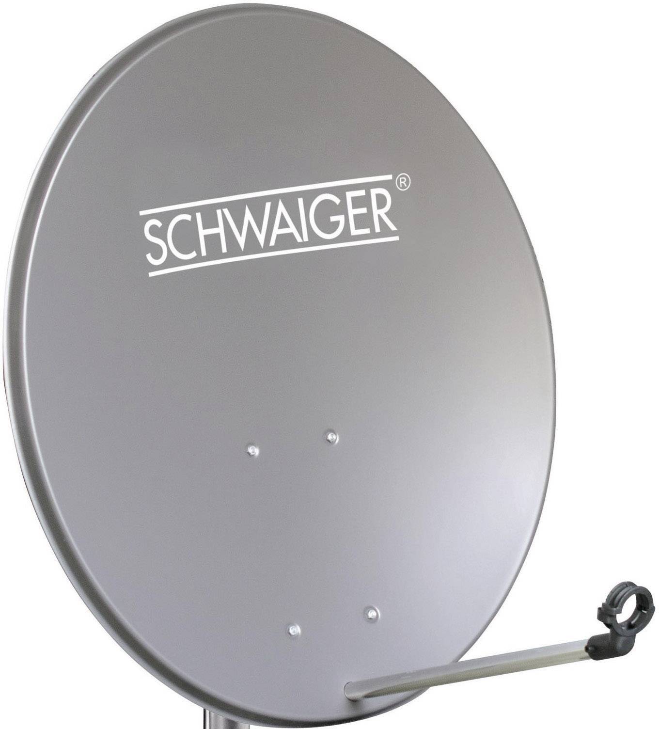 Schwaiger SPI2080 SAT Antenne 80 cm Reflektormaterial: Aluminium Anthrazit