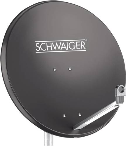 Schwaiger SPI998.1 SAT Antenne 75cm Reflektormaterial Aluminium Anthrazit  - Onlineshop Voelkner