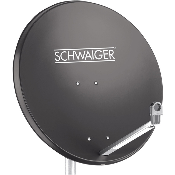Schwaiger SPI998.1 SAT Antenne 75cm Reflektormaterial: Aluminium Anthrazit