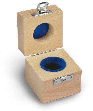 Kern 317-150-100 Holzetui passend für Einzelgewicht 1 x 20kg E1 + E2 + F1, gepolstert