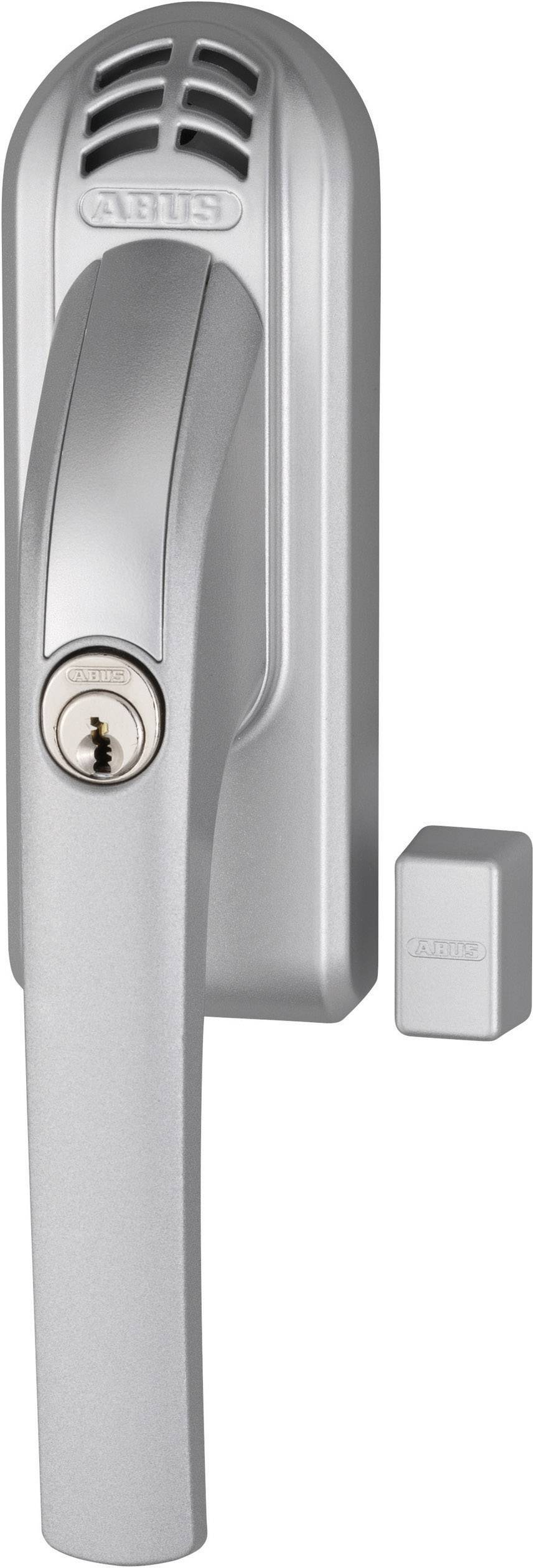 ABUS Fenstergriff mit Alarm ABFG68176 Silber 110 dB ABFG68176