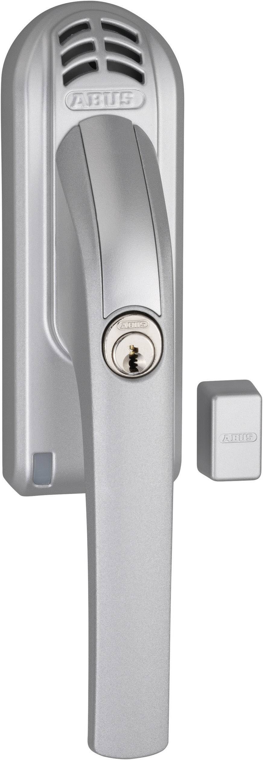ABUS Fenstergriff mit Alarm ABFG68176 Silber 110 dB ABFG68176