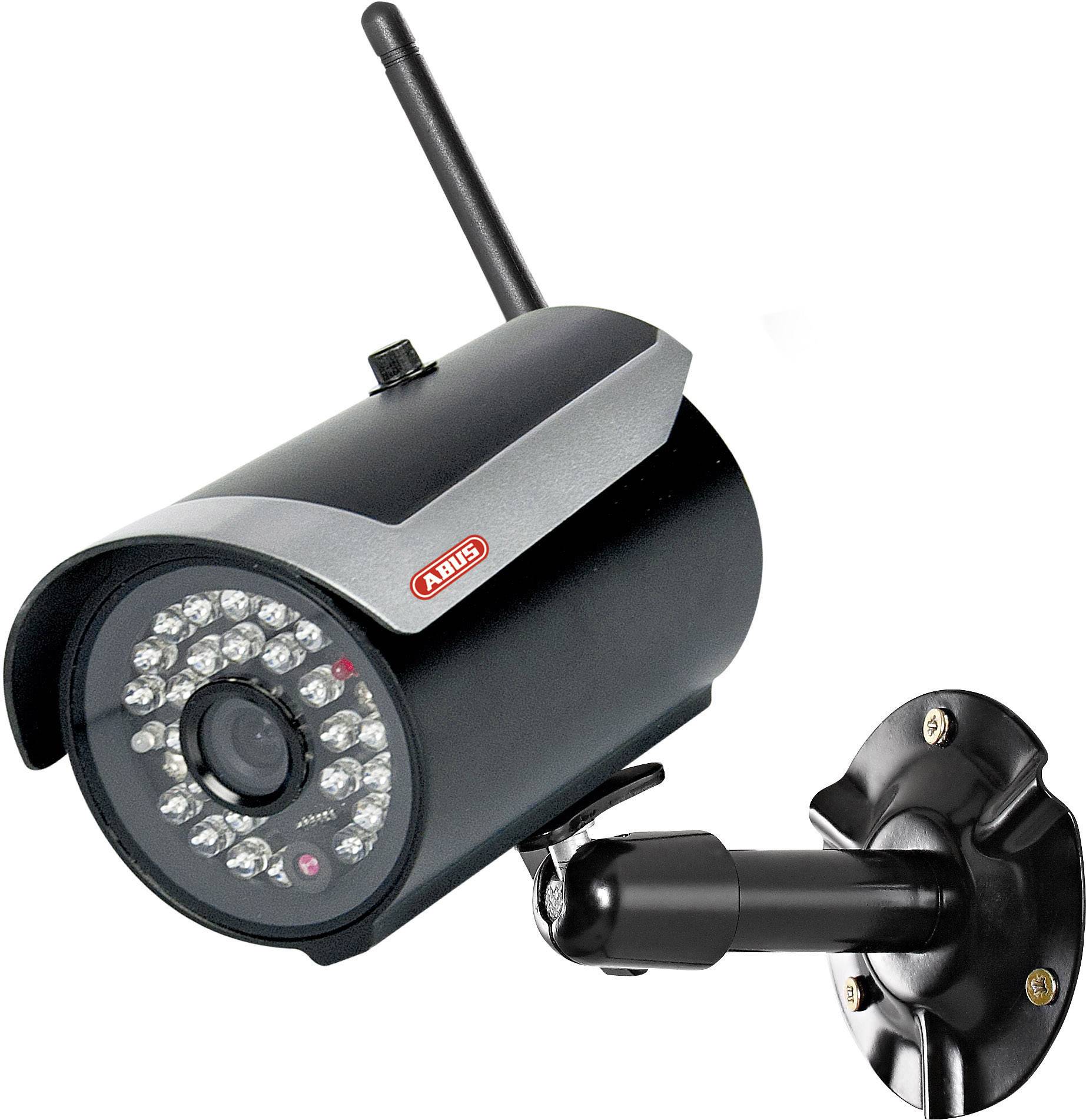 ABUS TVAC16001A Funk-Überwachungskamera-Set 4-Kanal mit 1 Kamera 640 x 480 Pixel 2.4GHz