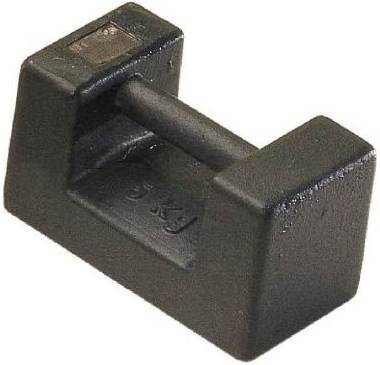 Kern M2 Blockgewicht 50kg Gusseisen