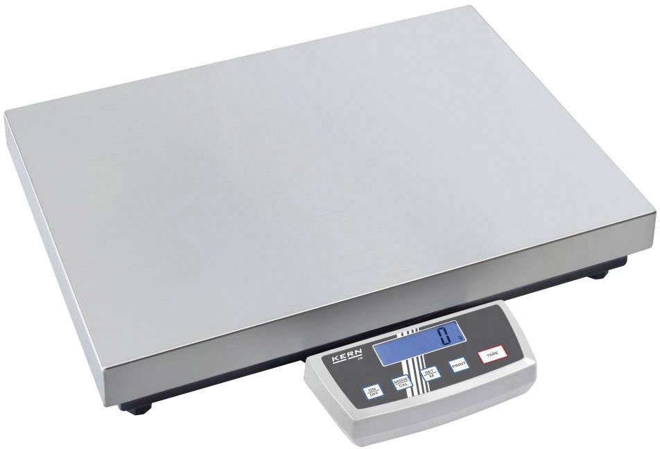 Kern Plattformwaage DE 150K20DXL Wägebereich (max.) 150kg Ablesbarkeit 20 g, 50g über Steckernetzteil Silber
