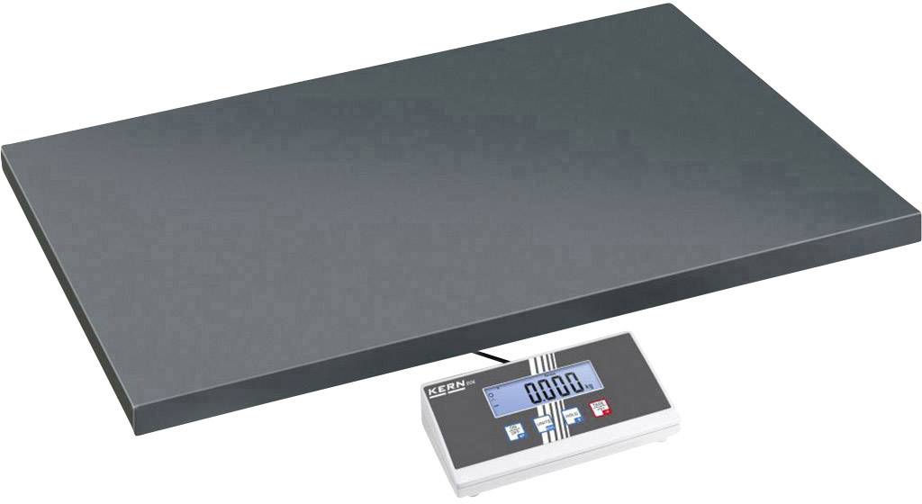 Kern Plattformwaage EOE 300K100XL Wägebereich (max.) 300kg Ablesbarkeit 100g über Steckernetzteil Silber