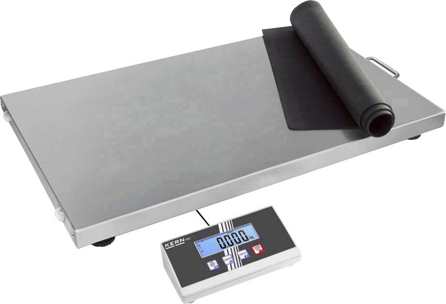 Kern EOS 150K50XL Plattformwaage Wägebereich (max.) 150kg Ablesbarkeit 50g über Steckernetzteil Silber