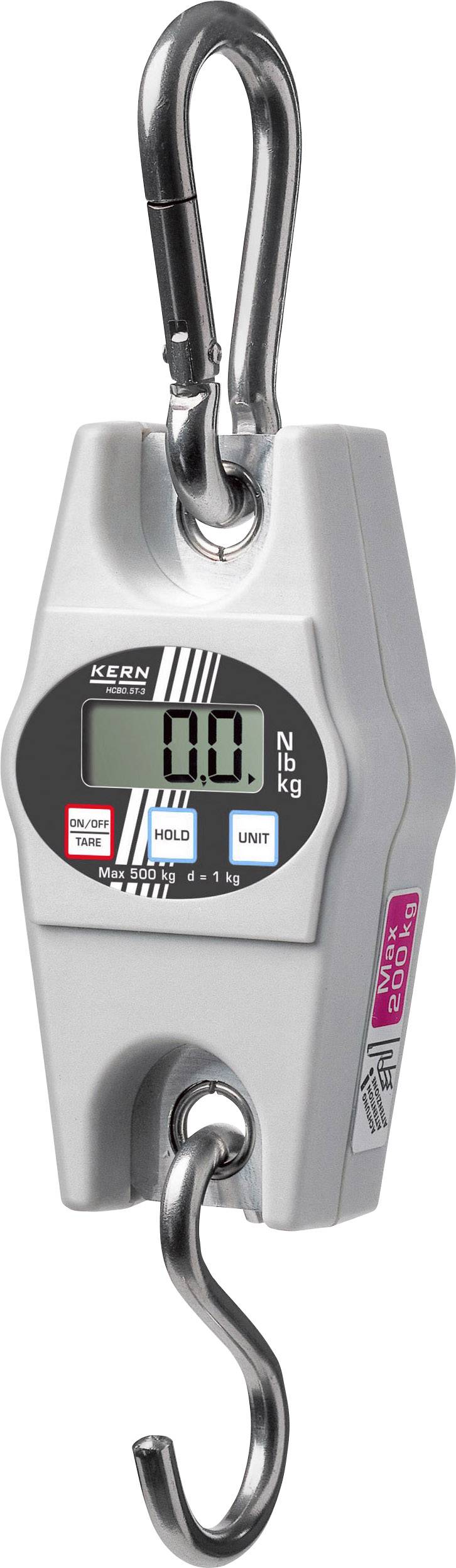 Kern Hängewaage HCB 99K50 Wägebereich (max.) 99kg Ablesbarkeit 50g batteriebetrieben