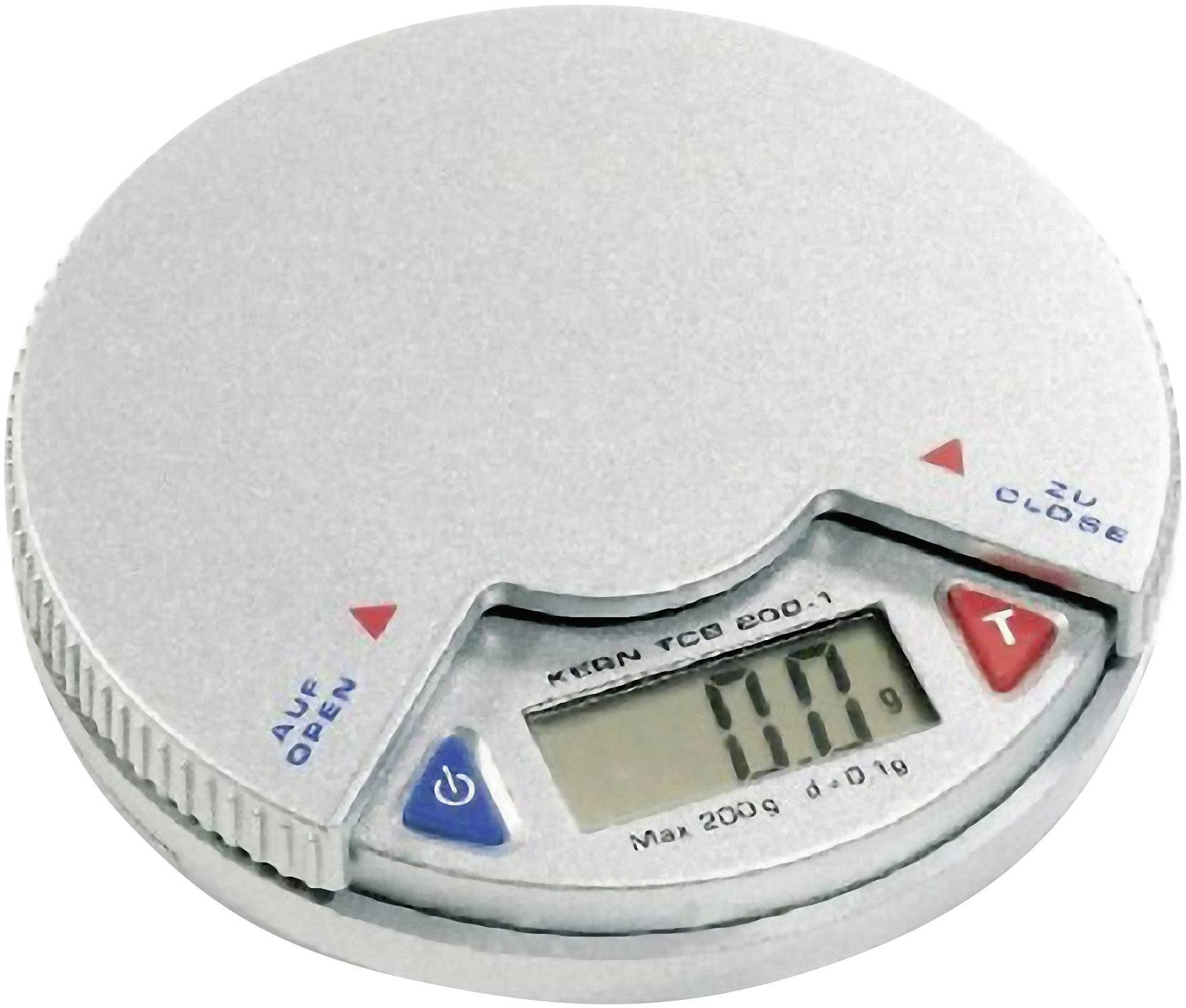 Kern TCB 200-1 Taschenwaage Wägebereich (max.) 200g Ablesbarkeit 0.1g batteriebetrieben